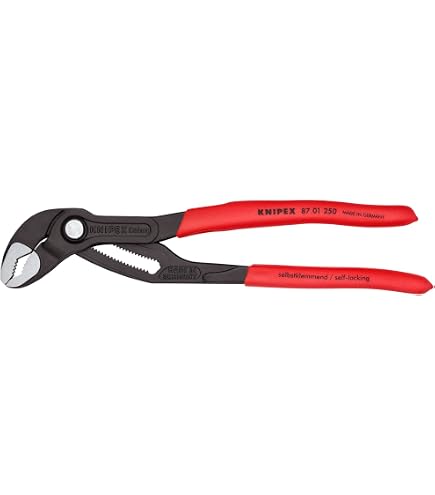 KNIPEX Tools 87 51 250 Cobra ES Extra-Slim Pump Pliers, 10-Inch